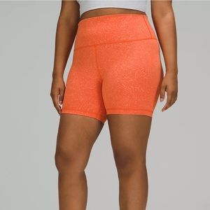 Lululemon Wunder Train biker short 6”